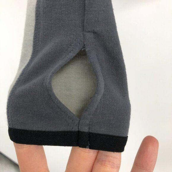 Victoria’s Secret charcoal grey silver zip hoodie - Picture 6 of 14